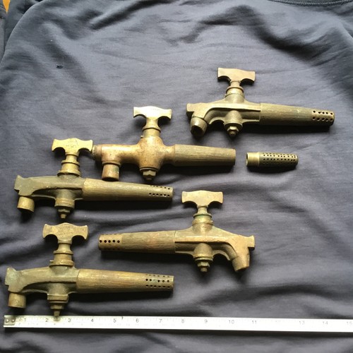 Vintage antique brass beer - vintage/antique,