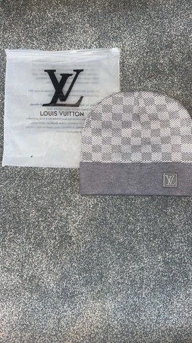 Louis vuitton grey beanie - grey, one