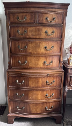 Vintage serpentine mahogany - vintage,