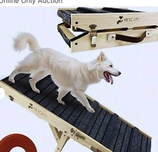 YESCARE Tall Folding Wood Dog
