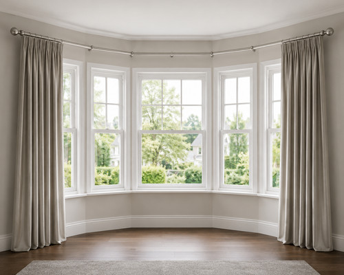 Sided bay window curtain - sided,