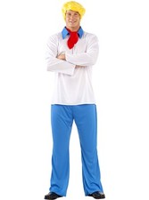 Fred Fancy Dress Costume - Scooby Doo for Men (Warner Bros Official) Funidelia