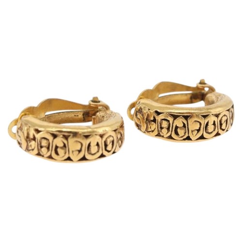 Chanel earring metal - chanel, gold