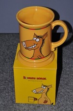 Hungry Horse Large Ceramic Tankard with Box - 1 Pint - Unused