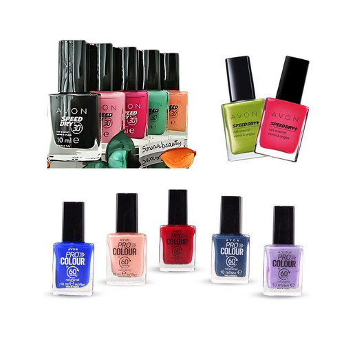 Avon quick drying nail enamel - drying,