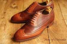 Barker Two Tone Tan Brown Leather Oxford Brogue shoes Men's UK 10 US 11 EU 44