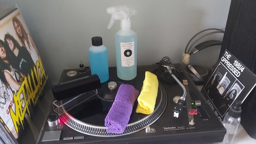Record cleaning kit - record,