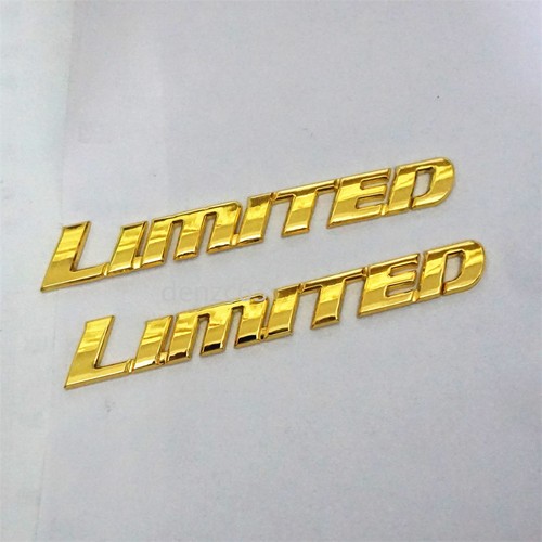 Chrome limited gold metal - chrome,