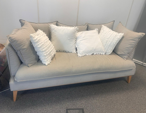Dfs seater beige polyester - 3,