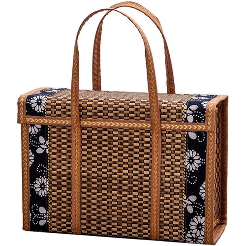 Picnic woven basket wicker - woven,
