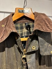 Barber waxed cotton jacket -