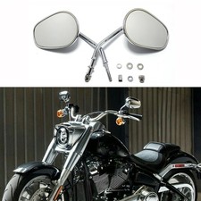 10mm Chrome Oval Motorcycle