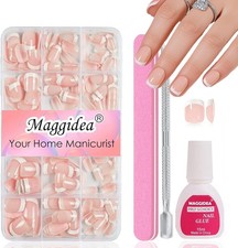240Pcs French Tip False Nails