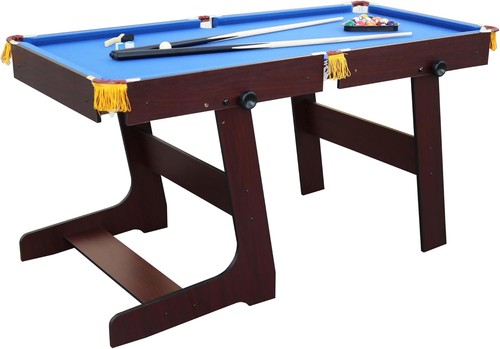 5ft foldable pool table - foldable, space