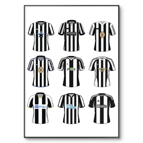 Newcastle united poster - newcastle,