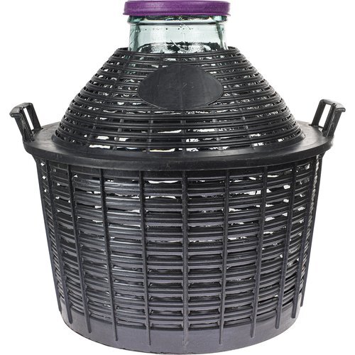 Glass carboy demijohn - carboy, wide
