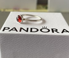 Pandora January Birthstone Ring Size 50 Brand New ?