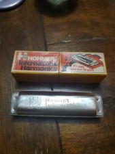 Vintage Hohner International Harmonica in Box Made in Brazil Key of C 