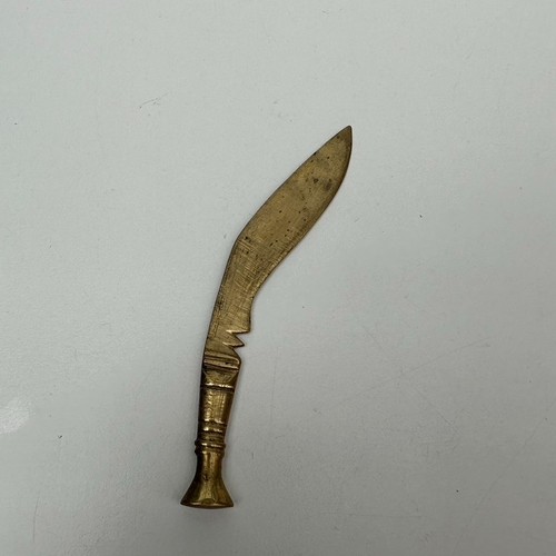 Ww1 vintage brass letter - ww1,
