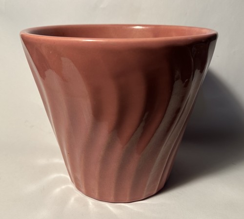 1950s swirl pot planter - swirl,