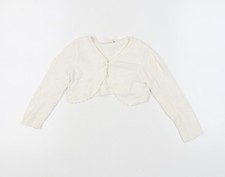 Ivory Monsoon Shrug for Girls