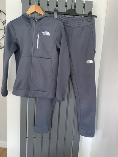 Grey north face full - full, zip