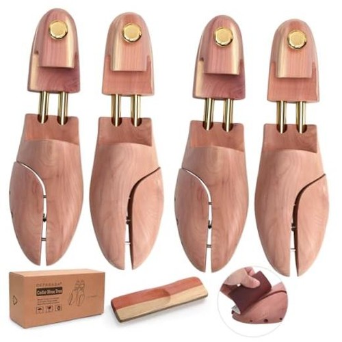 Cedar shoe trees for - shoe, men