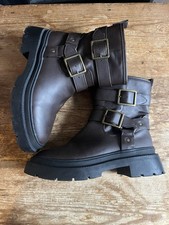 M&S Brown Vegan Ankle Biker