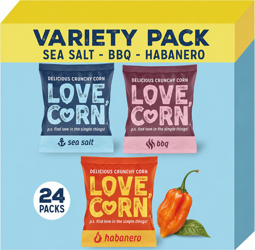 Love corn variety - pack, 8