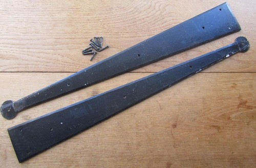 Rustic iron hinge fronts - , false