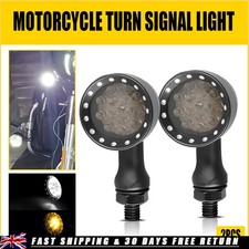 Fit Yamaha V Star Black Motorcycle LED Blinker Turn Signals Lights 250 650 950