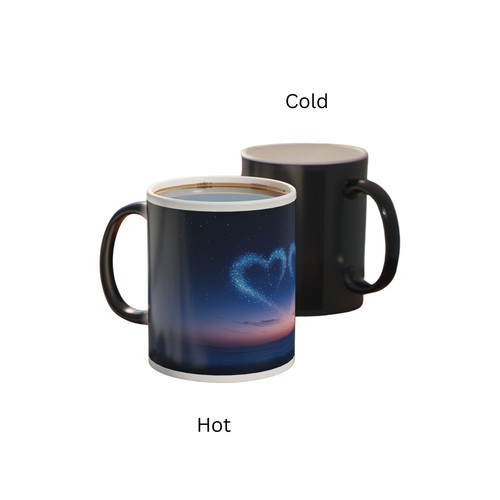 Double heart starry sky - heart,