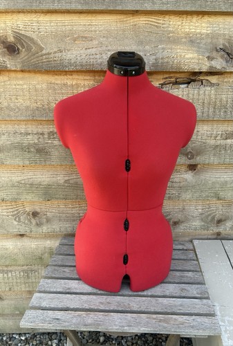 Red dressmakers dummy - dressmakers,