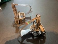 Vintage clipped pedals