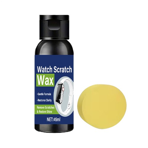 Watch polishing cleaning - watch, wax