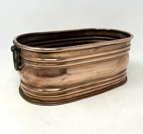 Copper trough vintage side - copper,