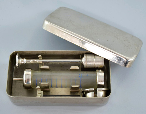 Antique ear syringe medical - ear,
