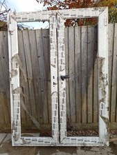 Double Glazed French Doors Frame (Glass And Crntral Pillar Not Included)