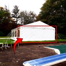 6m wide x 2m tall marquee end