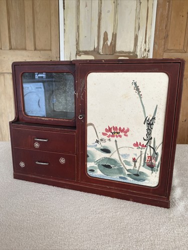 Vintage small japanese tansu - vintage,