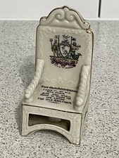 CARLTON CRESTED CHINA "THE OLD ARM CHAIR" CITY OF LIVERPOOL COAT OF ARMS