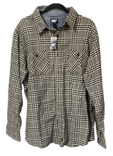 Lands End Mens Rugged Flannel