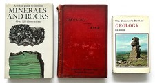 3 x Vintage GEOLOGY BOOKS