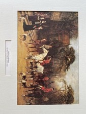 Off To The Meet Heywood Hardy 1843-1933 Art Print