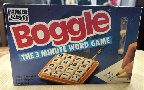 Vintage boggle the 3 minute - 'boggle',