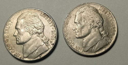 2001d jefferson nickel - jefferson,