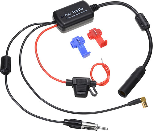 Car radio signal amplifier - radio,