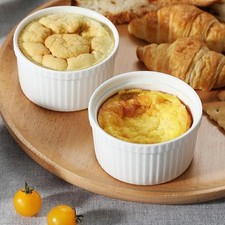 6pcs with Lid Ramekin 8 Oz