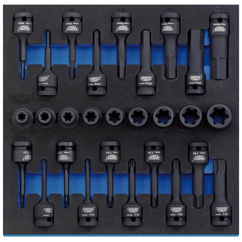 Draper expert 28pc star and - tx-star,