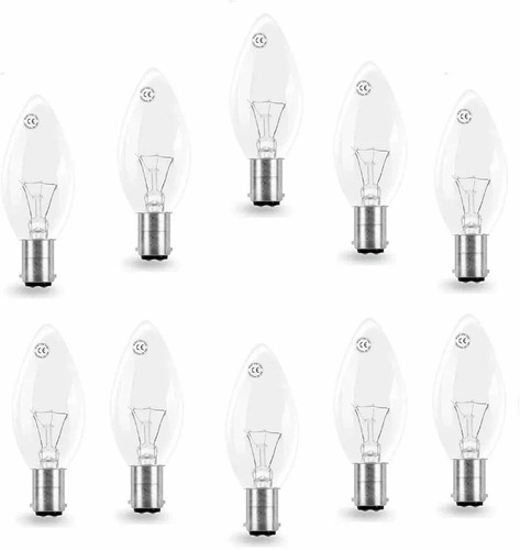 40w clear candle light - x,